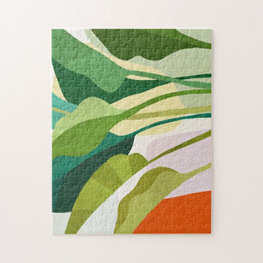 Puzzle Feuilles tropicaux (Vertical)