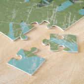 Puzzle Feuilles tropicaux défraîchis (Côté)