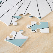 Puzzle Feuilles tropicaux : une tendance transparente (Côté)
