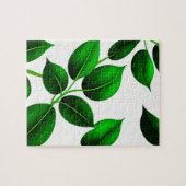 Puzzle Feuilles Vertes Botanique (Horizontal)