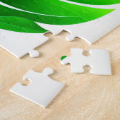 Puzzle Feuilles verts (Côté)