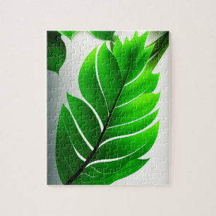 Puzzle Feuilles verts