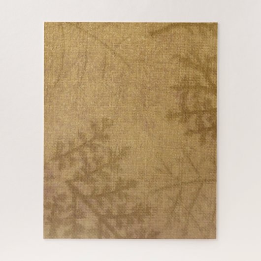 Puzzle Feuilles Vintages du Junk Journal Impossible (Vertical)