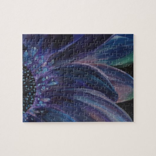 Puzzle Feuilles violets (Horizontal)