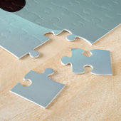 Puzzle Feux de Noël Cute Tuxedo Chat (Côté)