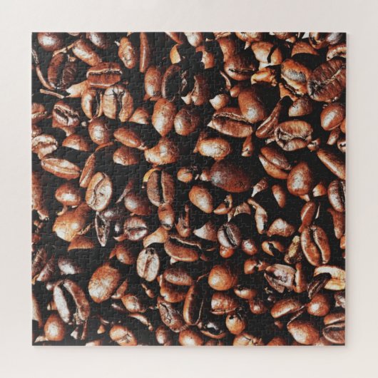 Puzzle Fèves de café aromatiques - I Love Coffee (Horizontal)