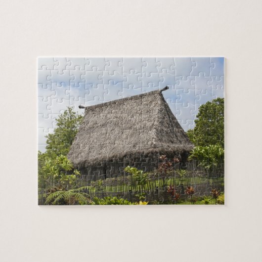 Puzzle Fidji, île de Viti Levu. Culture polynésienne (Horizontal)