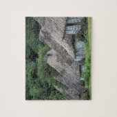 Puzzle Fidji, Viti, huttes traditionnelles. (Vertical)