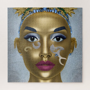 Puzzle Fier Africain : Beau Portrait Histoire Noire