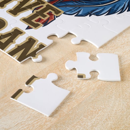 Puzzle Fier Amérindien (Côté)