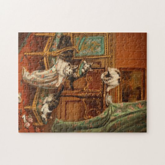 Puzzle Fier chat-mère | Jules Le Roy (Horizontal)