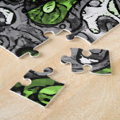 Puzzle Fier trippy grunge funky abstrait agender Pride (Côté)