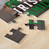 Puzzle Fière famille irlandaise Shamrock Lucky Clover Pho (Côté)