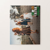 Puzzle Fière famille irlandaise Shamrock Lucky Clover Pho (Vertical)