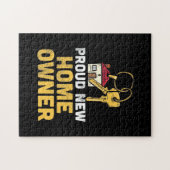 Puzzle Fière propriétaire d'une nouvelle maison (Horizontal)