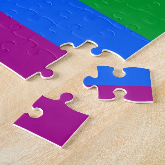 Puzzle Fierté de progrès LGBTQ+ (Côté)