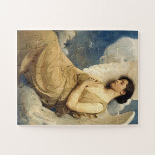 Puzzle Figure ailée par Abbott Handerson Thayer Angel Art (Horizontal)