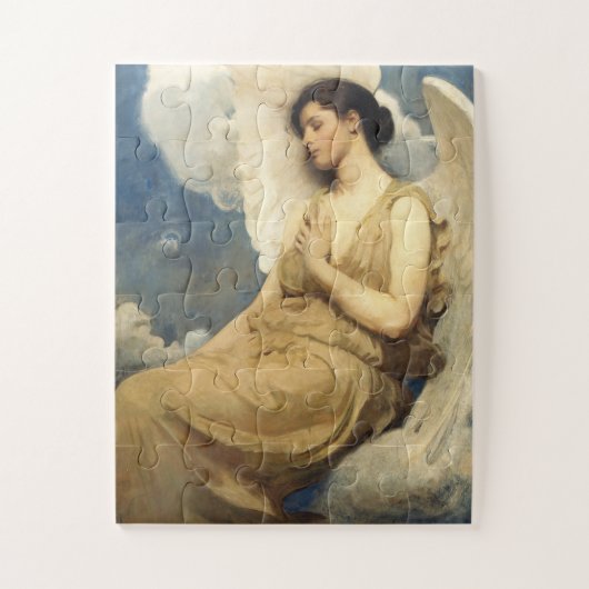 Puzzle Figure ailée par Abbott Handerson Thayer Angel Art (Vertical)