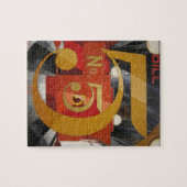 Puzzle Figure de Cudern Art moderne (Horizontal)