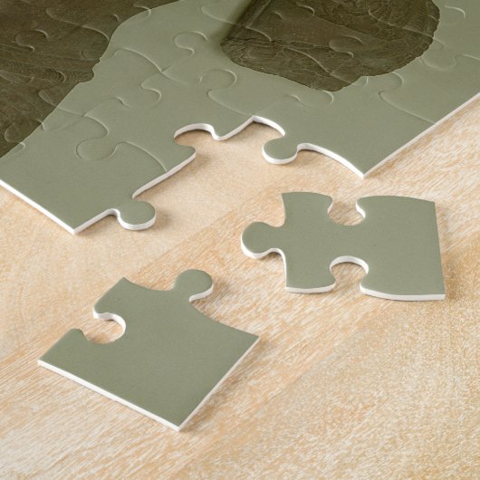 Puzzle Figure de seigneur Vishnu, Mathura (grès rouge) (Côté)