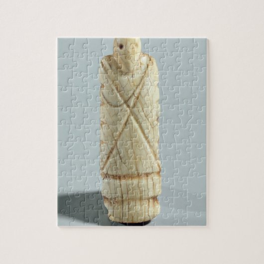 Puzzle Figure d'un homme barbu (ivoire d'éléphant) (Vertical)