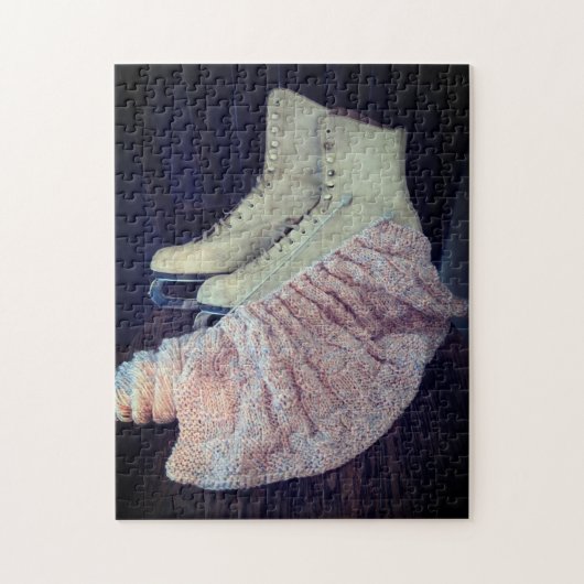 Puzzle Figure Patins et couverture bébé Relaxant Self-Car (Vertical)
