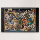 Puzzle Figurines de chats et de chiens (Horizontal)