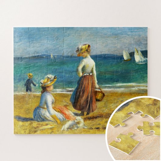 Puzzle Figurines sur la plage, Renoir Art