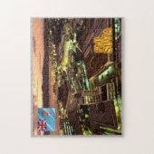 Puzzle Fiji -  Suva la nuit - (Vertical)