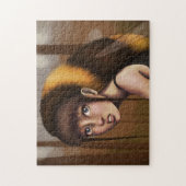 Puzzle Fille abeille bourdon (Vertical)