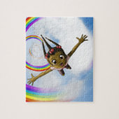 Puzzle Fille afro-américaine (Vertical)