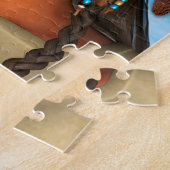 Puzzle Fille amérindienne (Côté)