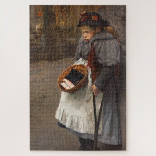 Puzzle Fille aux allumettes Pauvre gamin des rues Pauvret