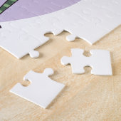 Puzzle Fille aux fleurs (Côté)