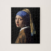 Puzzle fille avec boucle d'oreille (Vertical)