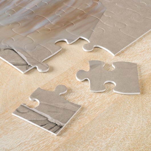 Puzzle Fille avec des petits canards (Côté)