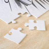 Puzzle Fille avec des vibes musicales (Côté)