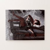 Puzzle Fille avec guitare  (Horizontal)