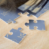 Puzzle Fille avec la boucle d'oreille de perle (Côté)