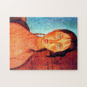 Puzzle Fille avec Pigtails, Modigliani (Horizontal)