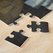 Puzzle Fille avec une oreille perle (Côté)