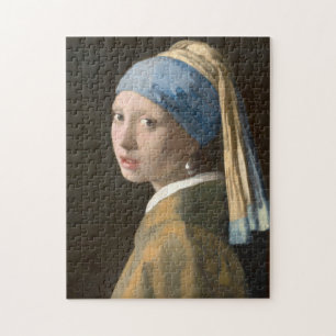 Puzzle Fille avec une oreille perle