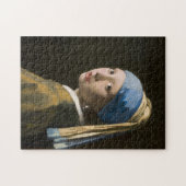 Puzzle Fille avec une perle à oreille par Johannes Vermee (Horizontal)