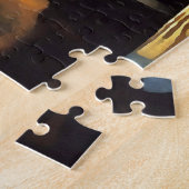 Puzzle Fille avec une perle qui écoute après Johannes Ver (Côté)