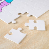 Puzzle fille avec une queue (Côté)