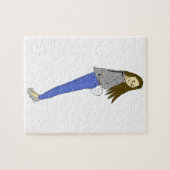 Puzzle fille avec une queue de lapin (Horizontal)