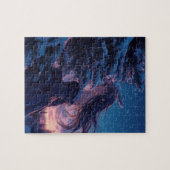 Puzzle Fille calme et paisible (Horizontal)