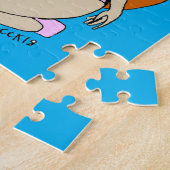 Puzzle fille chat (Côté)