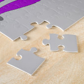 Puzzle fille chat   (Côté)