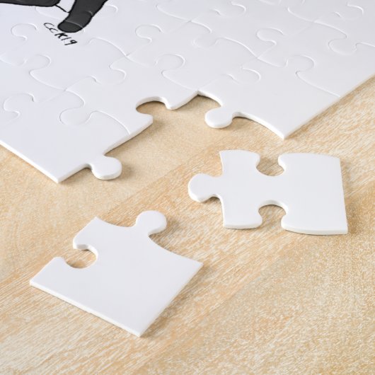 Puzzle fille chibi avec une queue (Côté)